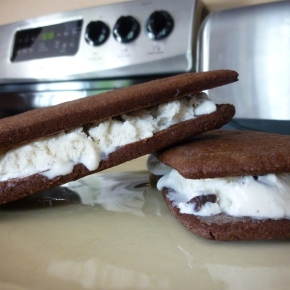 Tasty Tuesday: Homemade Mint Chip Ice Cream Sandwiches